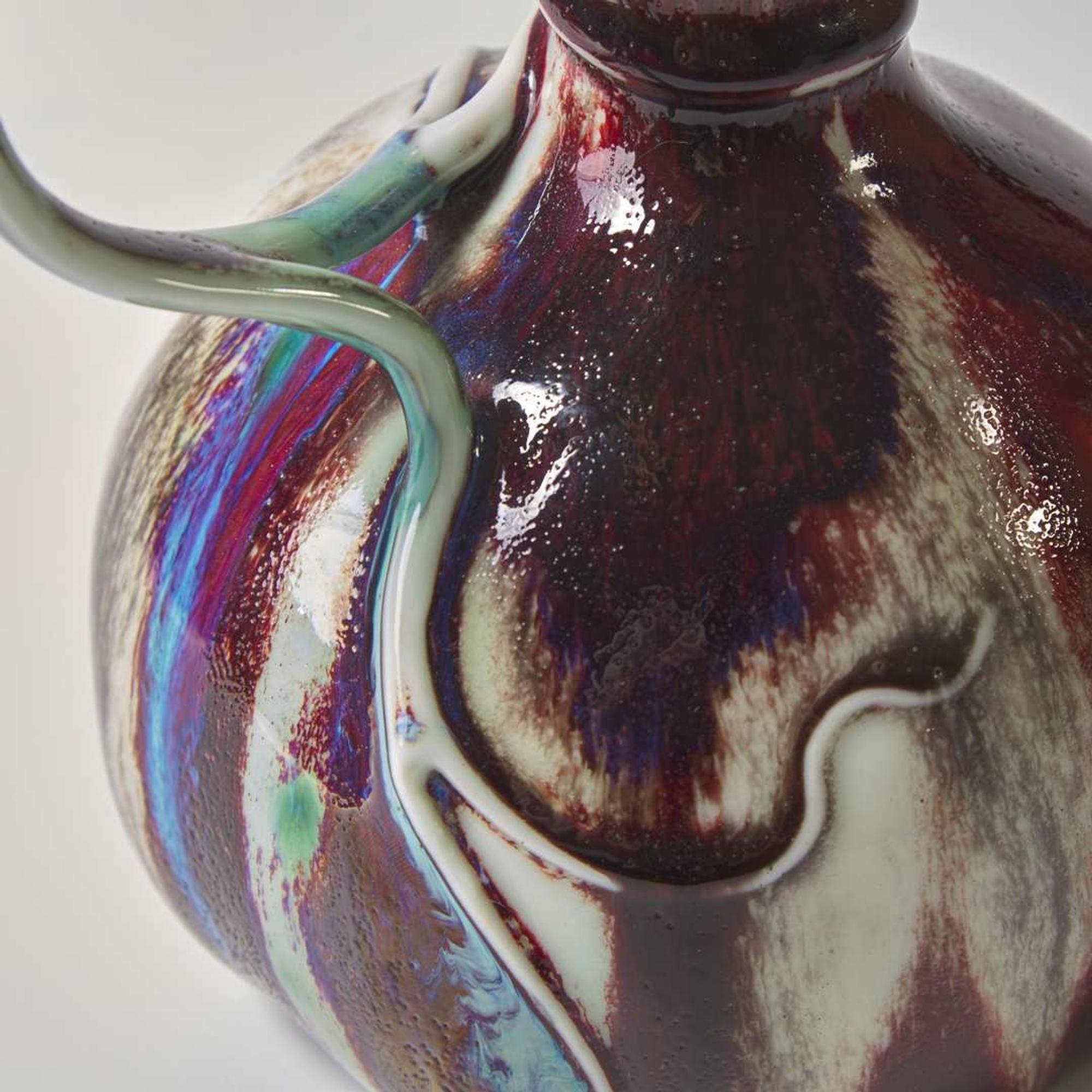 A French glazed porcelain pitcher Léon Kann (French, 1859-1925), Manufacture nationale de Sèvres, France, 1898