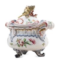 A French Faience Soup Tureen