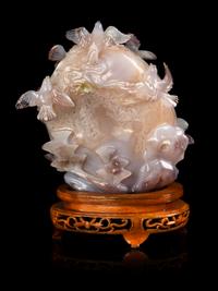 A Chinese Agate Carving