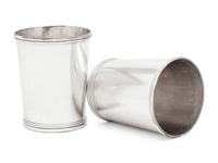 A Pair of American Coin Silver Julep Cups