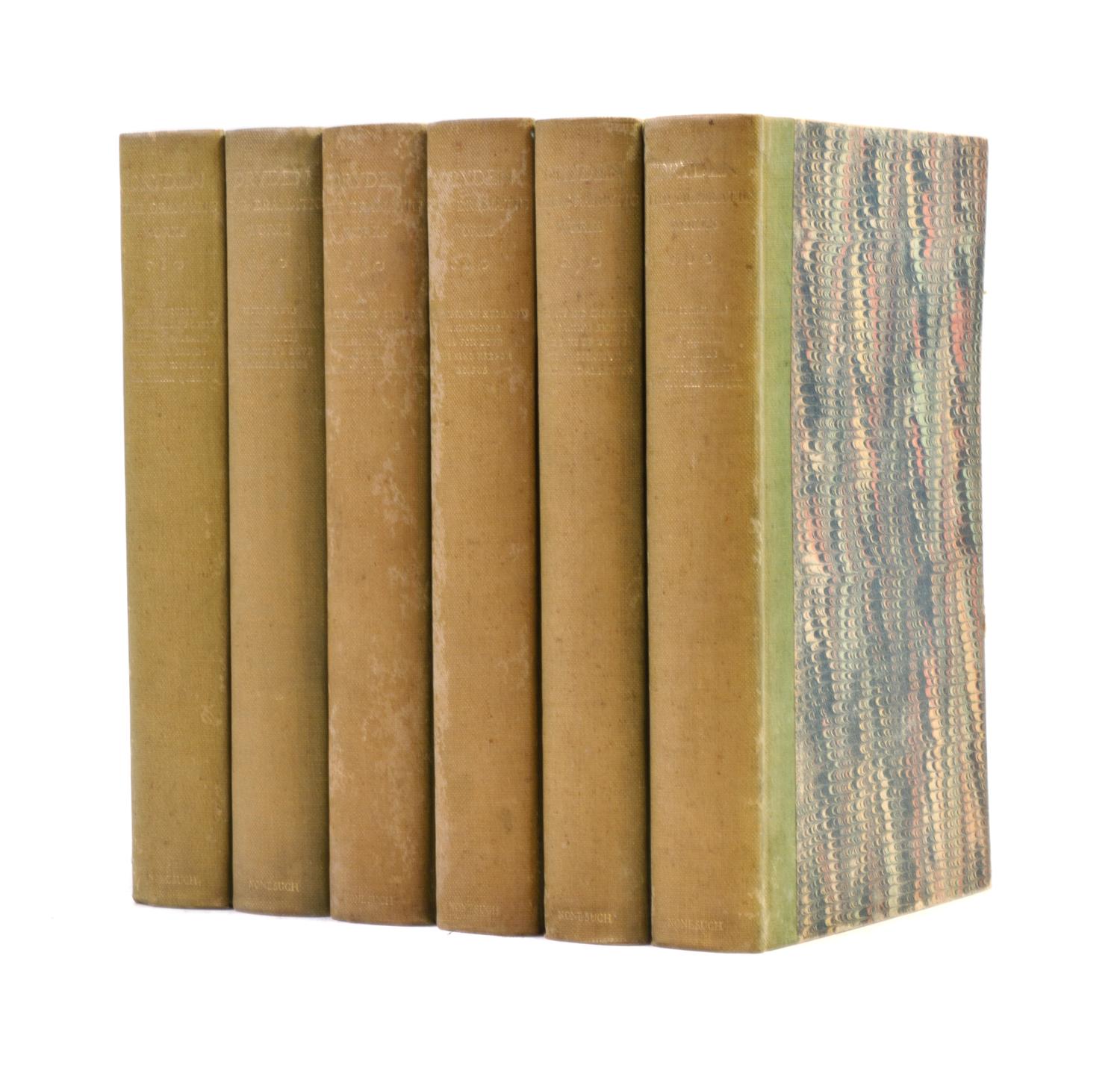 (NONESUCH PRESS) DRYDEN, JOHN. The Dramatic Works. London, 1932. Limited.