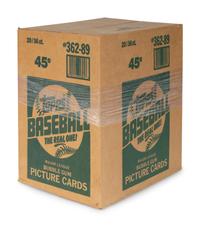 A Factory Case of 1989 Topps Baseball Cards (20 Wax Boxes)