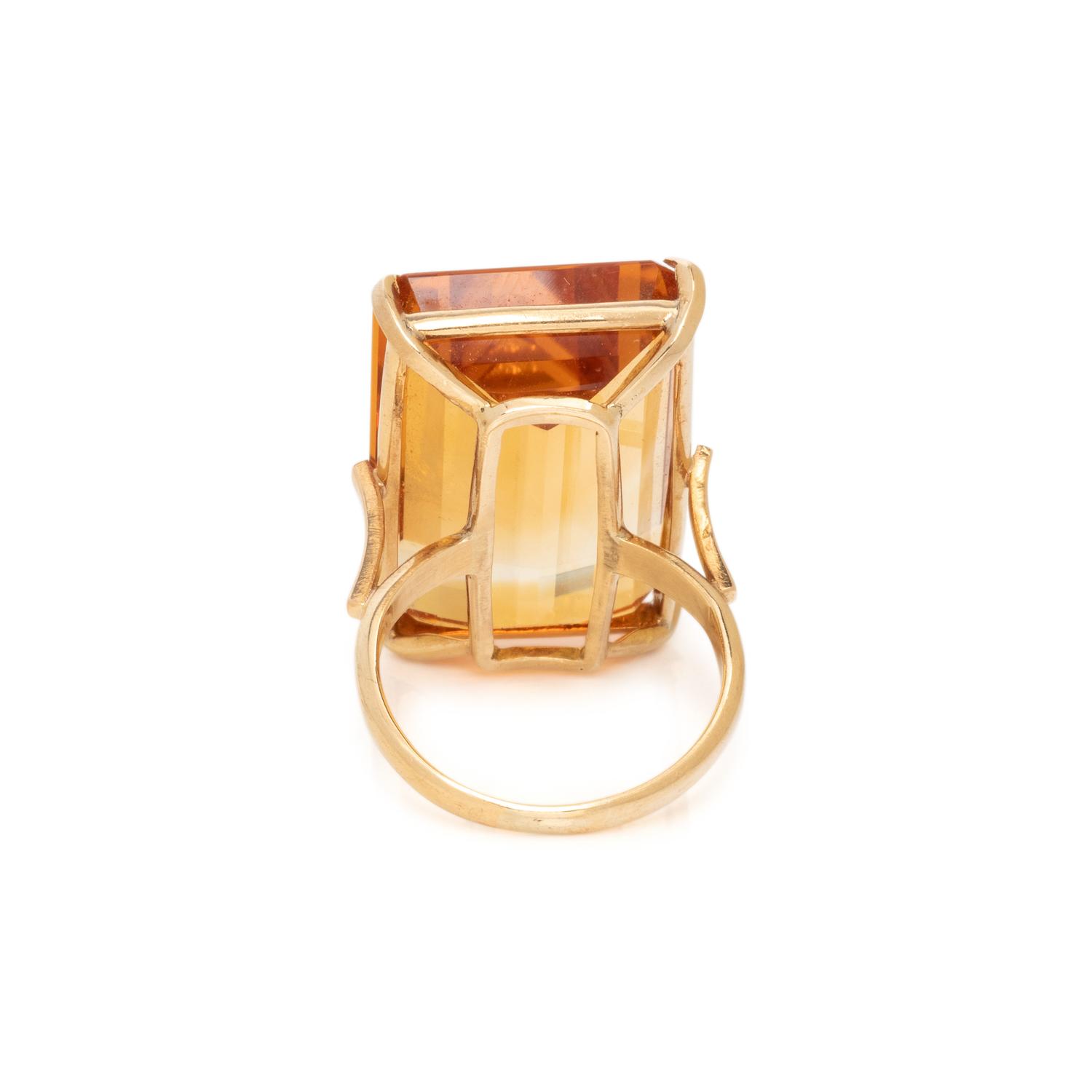 CITRINE RING