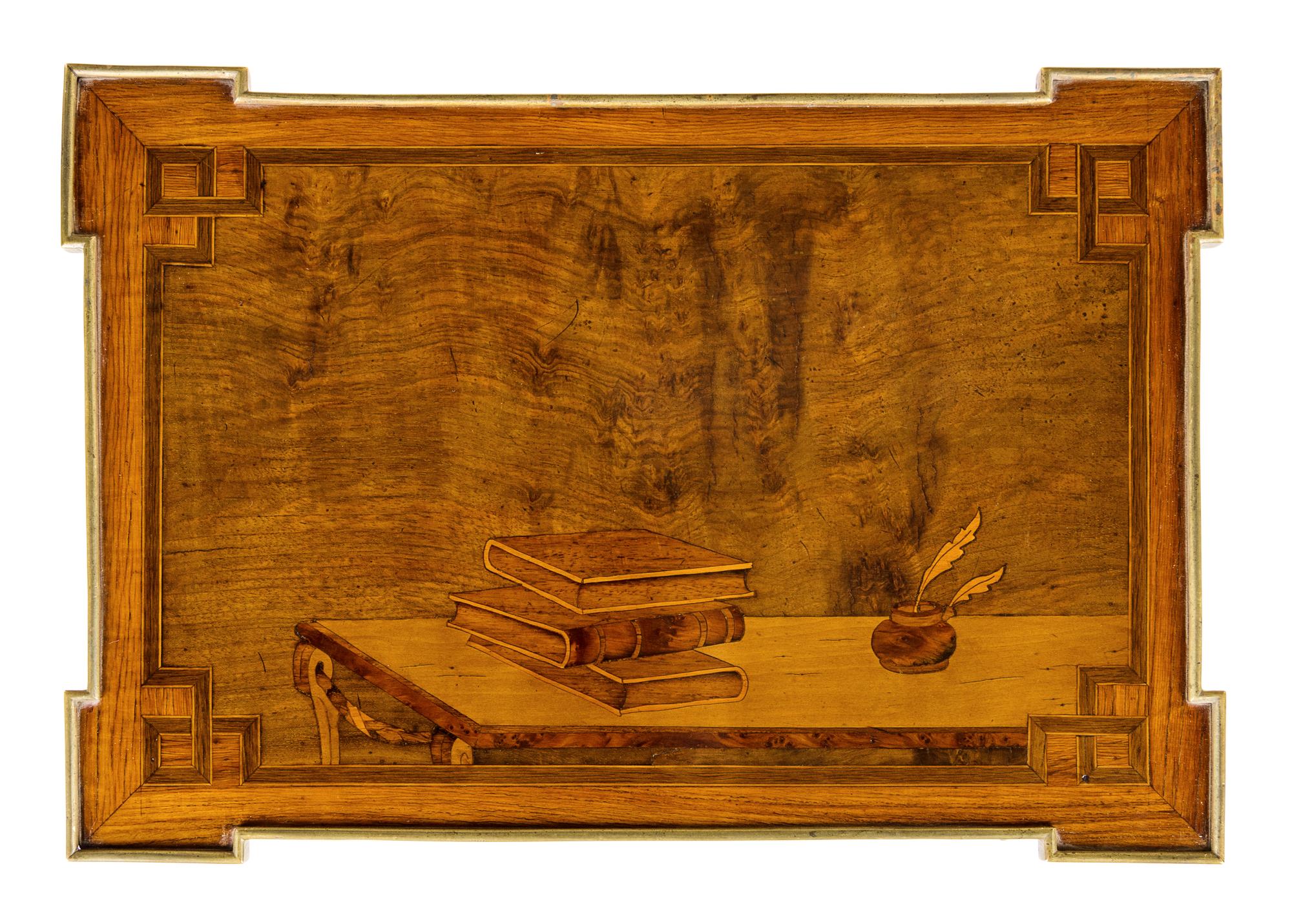 A Louis XVI Marquetry Writing Table