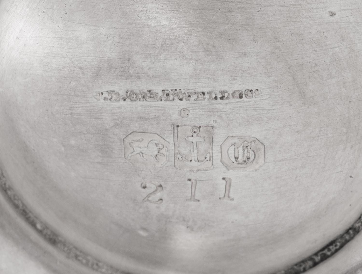 A Gorham Silver Four-Piece Tea and Coffee Service
