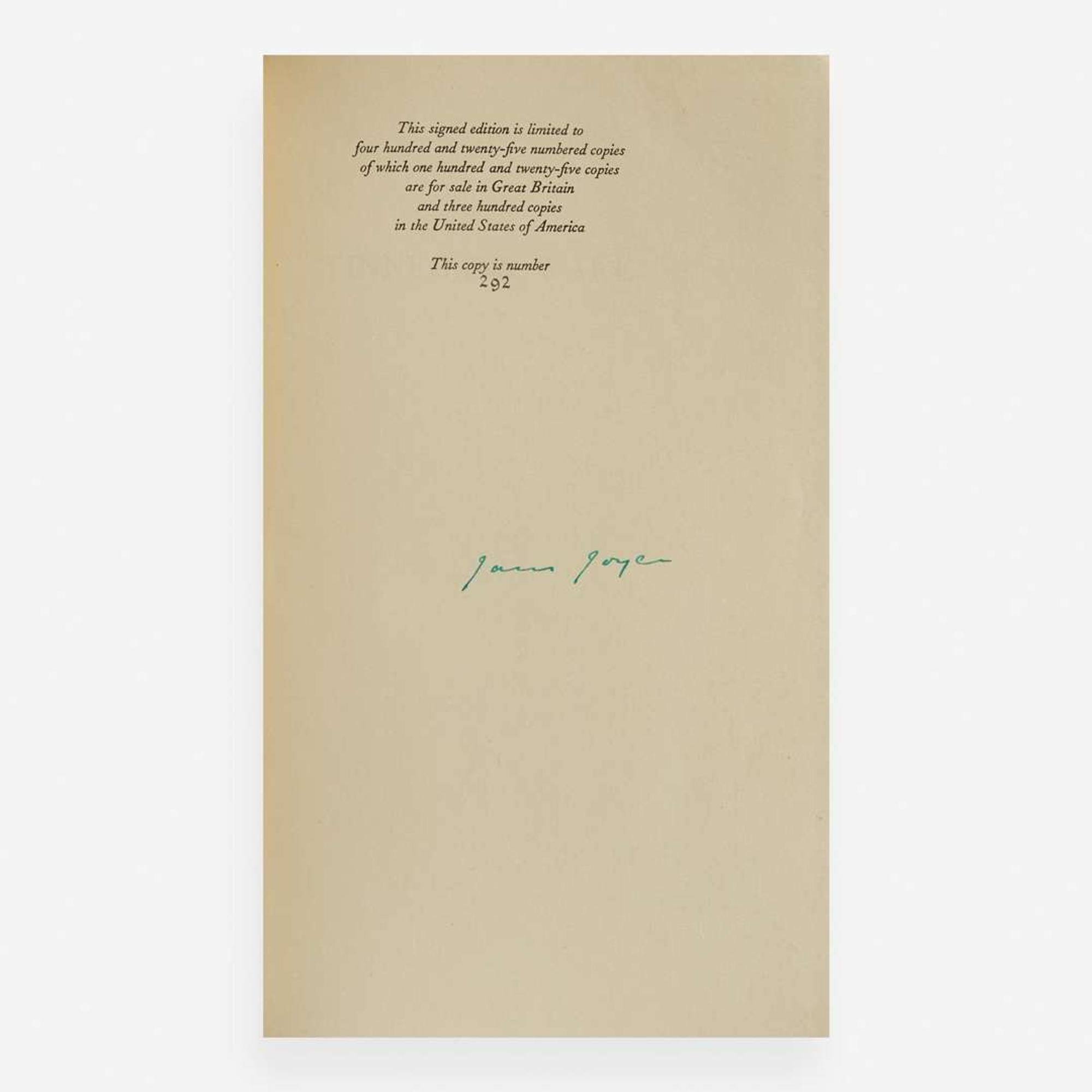 [Literature] Joyce, James Finnegans Wake