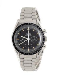 OMEGA, REF. 145.022 STAINLESS STEEL 'SPEEDMASTER' 'ZAF' MILITARY-ISSUED CHRONOGRAPH WATCH, BOX & PAPERS