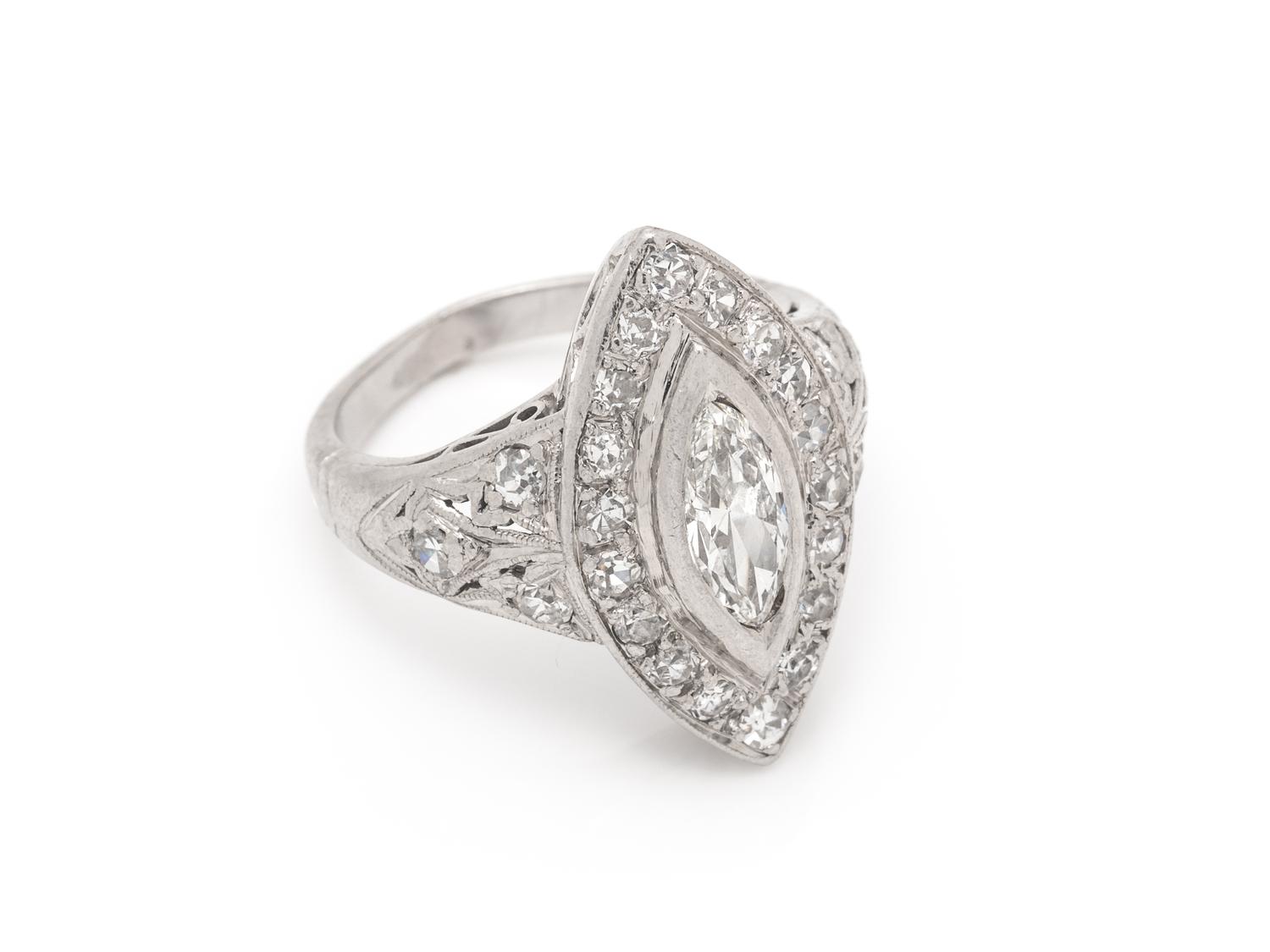ANTIQUE, DIAMOND RING