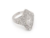ANTIQUE, DIAMOND RING