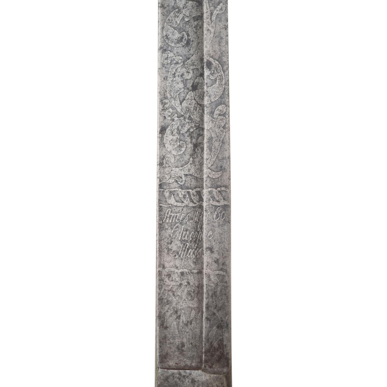 Published Ames Model 1851 General Officers' Sword Inscribed from Confederate Col. WW Horton to Capt. PH Thomas