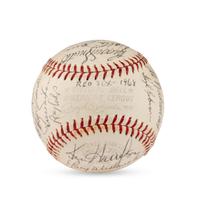 A Large Group of Assorted 1950s-2000s Boston Red Sox Team Signed Autograph Baseballs