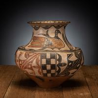 Polychrome Pottery Olla, ca 1910