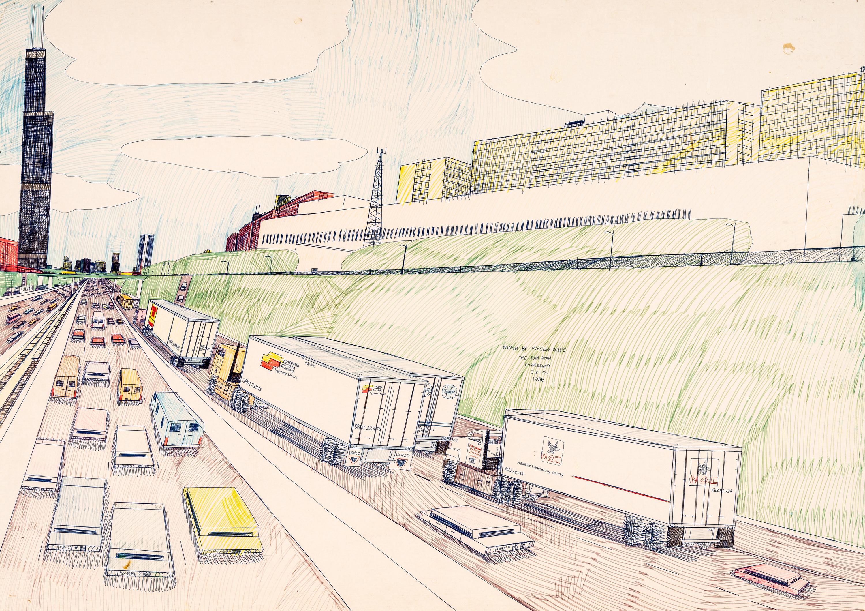 The Dan Ryan Expressway, 51st Street