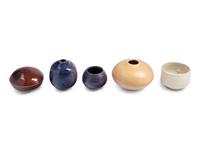 Collection of Five Pots, c. 1997