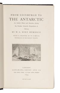 [ANTARCTIC EXPLORATION]. A group of 7 works, including: