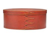 A Paint Decorated Shaker Bentwood Box