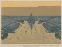 [ARCHITECTURE] -- BURNHAM, Daniel H. and Edward H. BENNETT. Jules GUERIN, illustrator. [ Plan of Chicago. Chicago: The Commercial Club, 1909.] A group of 8 chromolithographed prints.