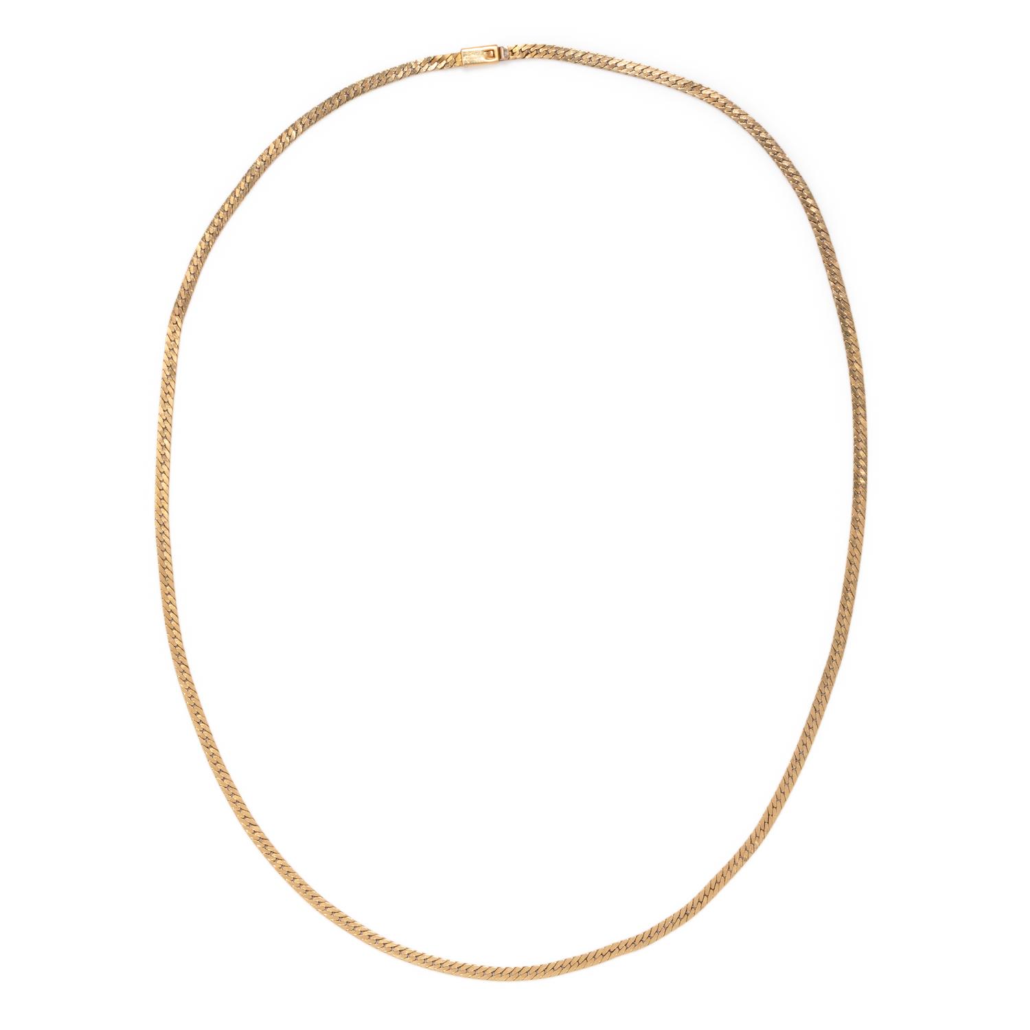 YELLOW GOLD NECKLACE