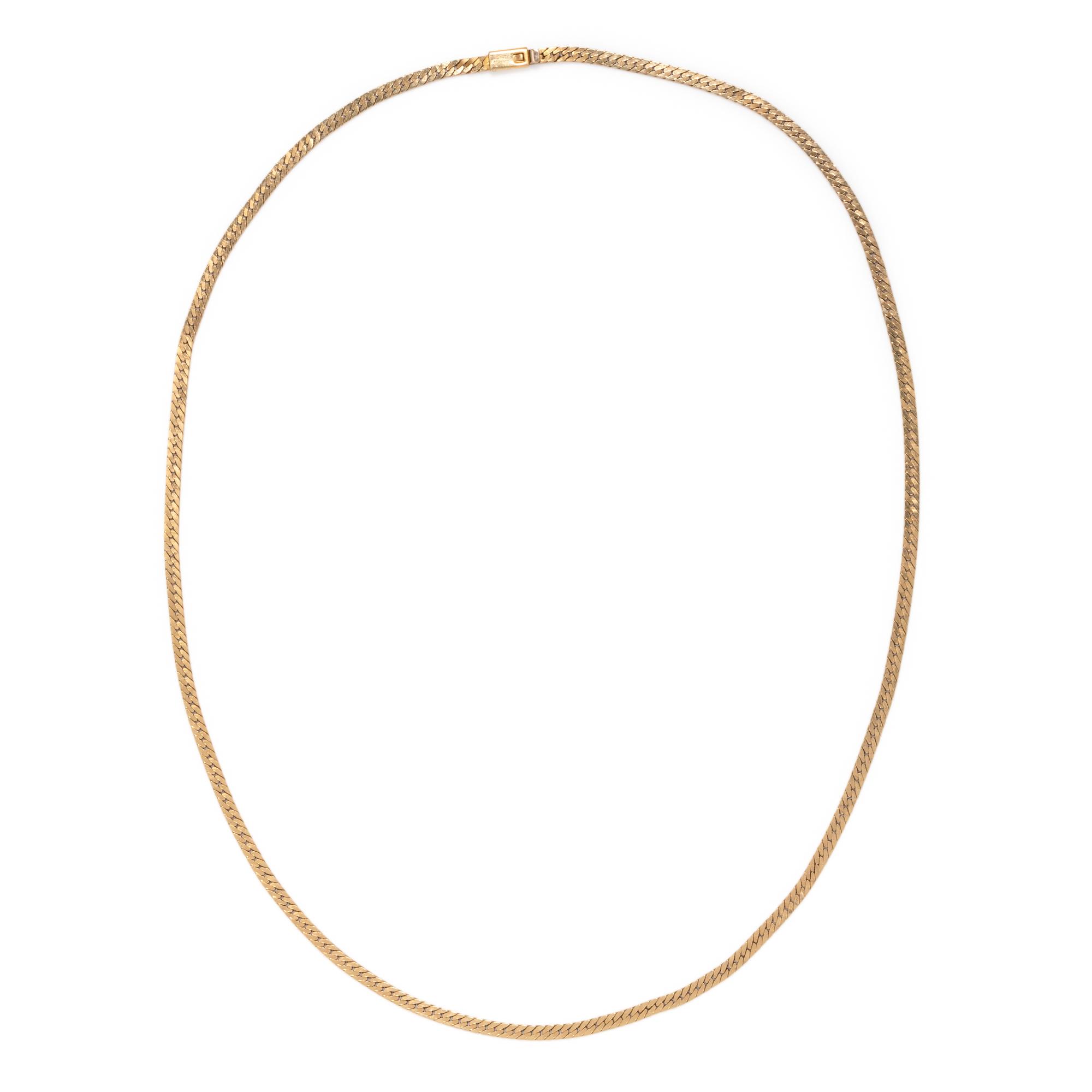 YELLOW GOLD NECKLACE