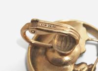 A 14K Yellow Gold and Enamel Jewelry Set