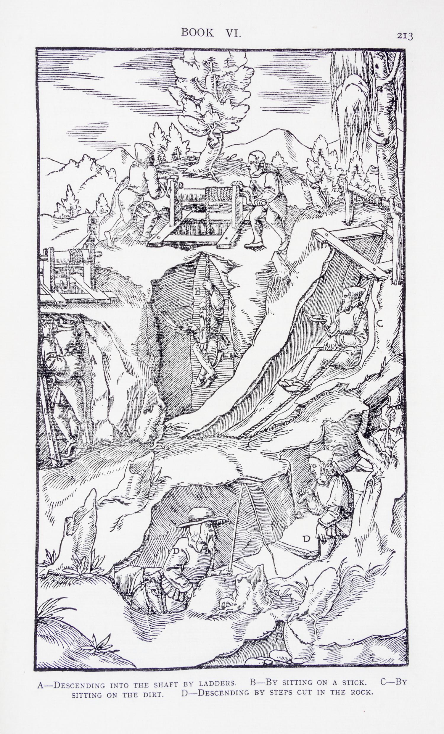 AGRICOLA, GEORGIUS. De ReMetallica. London, 1912. Inscribed.