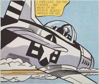 After Roy Lichtenstein, (American, 1923-1997), Whaam!, 1968 (diptych)