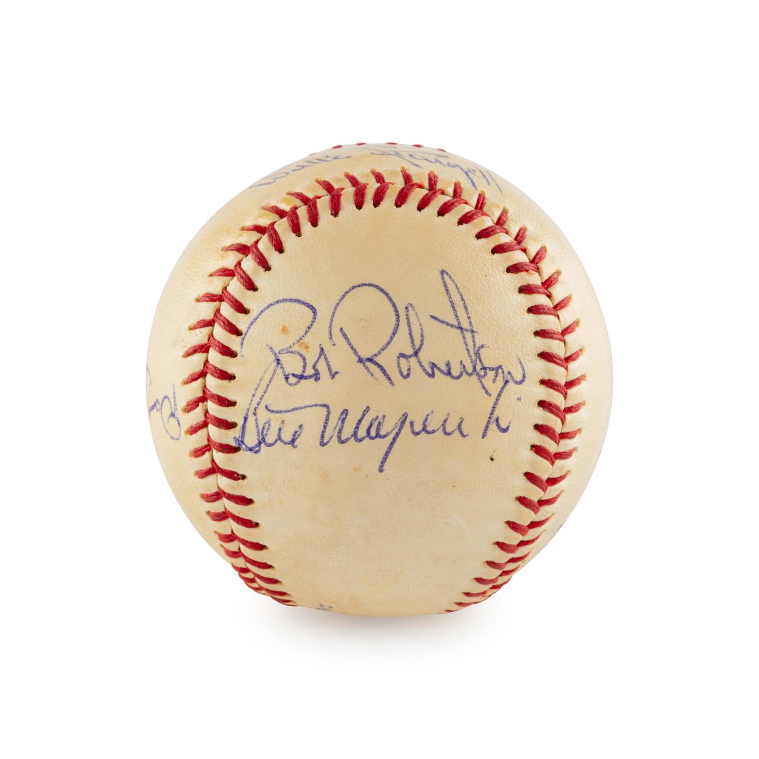 A Multi Signed Pittsburgh Pirates Greats Autograph Baseball Featuring Roberto Clemente (Beckett Authentication Services)