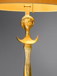 Tête de Femme Floor Lamp, 1978 Nelson Rockefeller Collection, USA, executed by Excalibur Bronze, USA