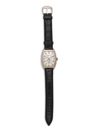 FRANCK MULLER, REF. 2852 18K WHITE GOLD TRIPLE TIME ZONE 'MASTER BANKER' WATCH