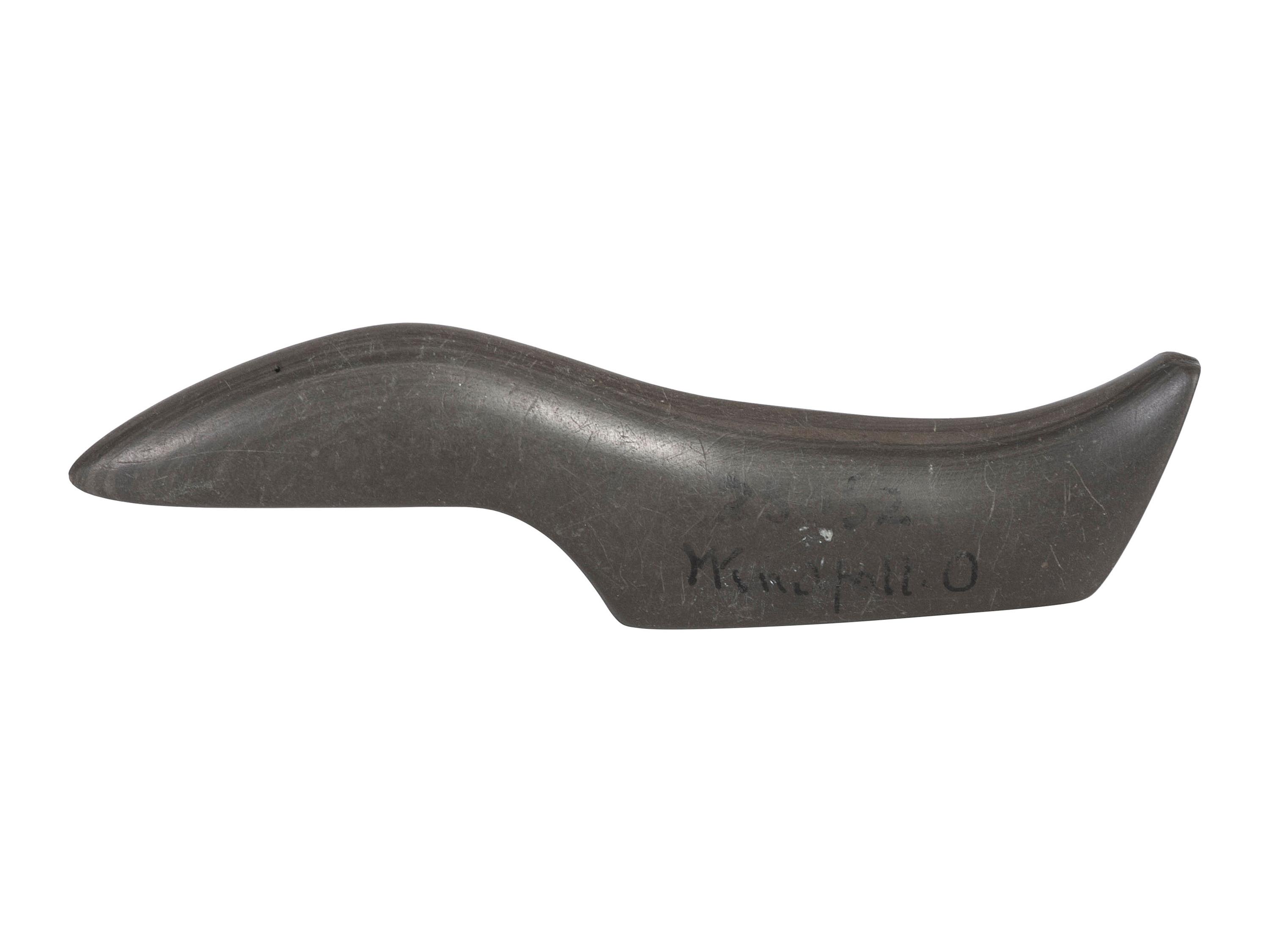 A Banded Slate Birdstone