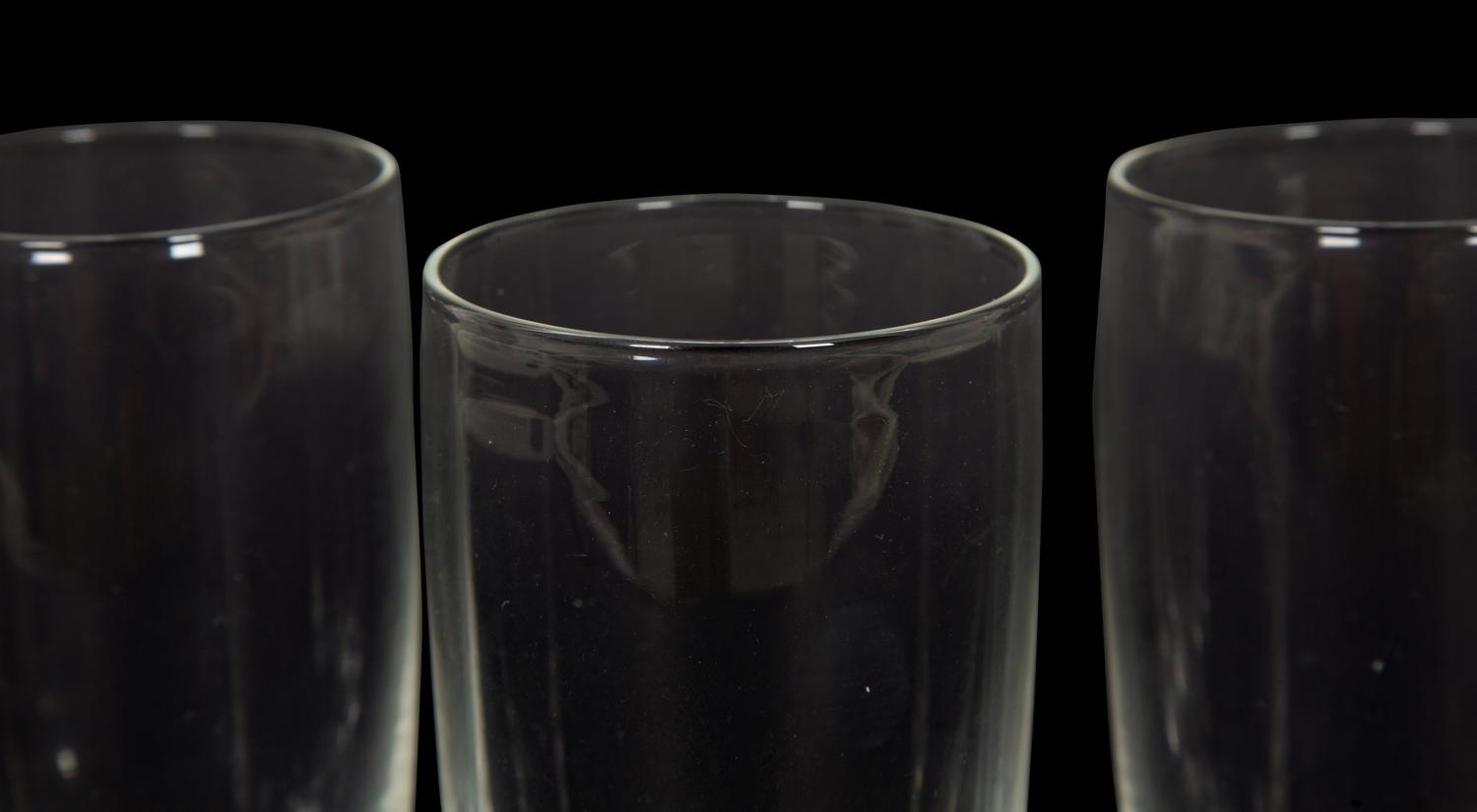 A Set of Twelve Steuben Highball Glasses
