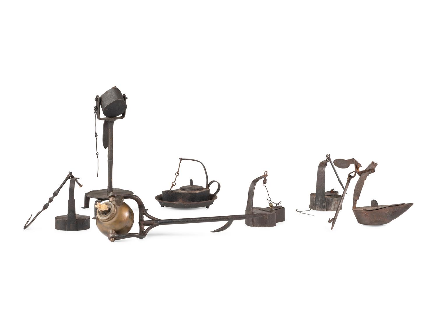 Seven Betty Lamps