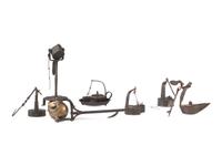 Seven Betty Lamps