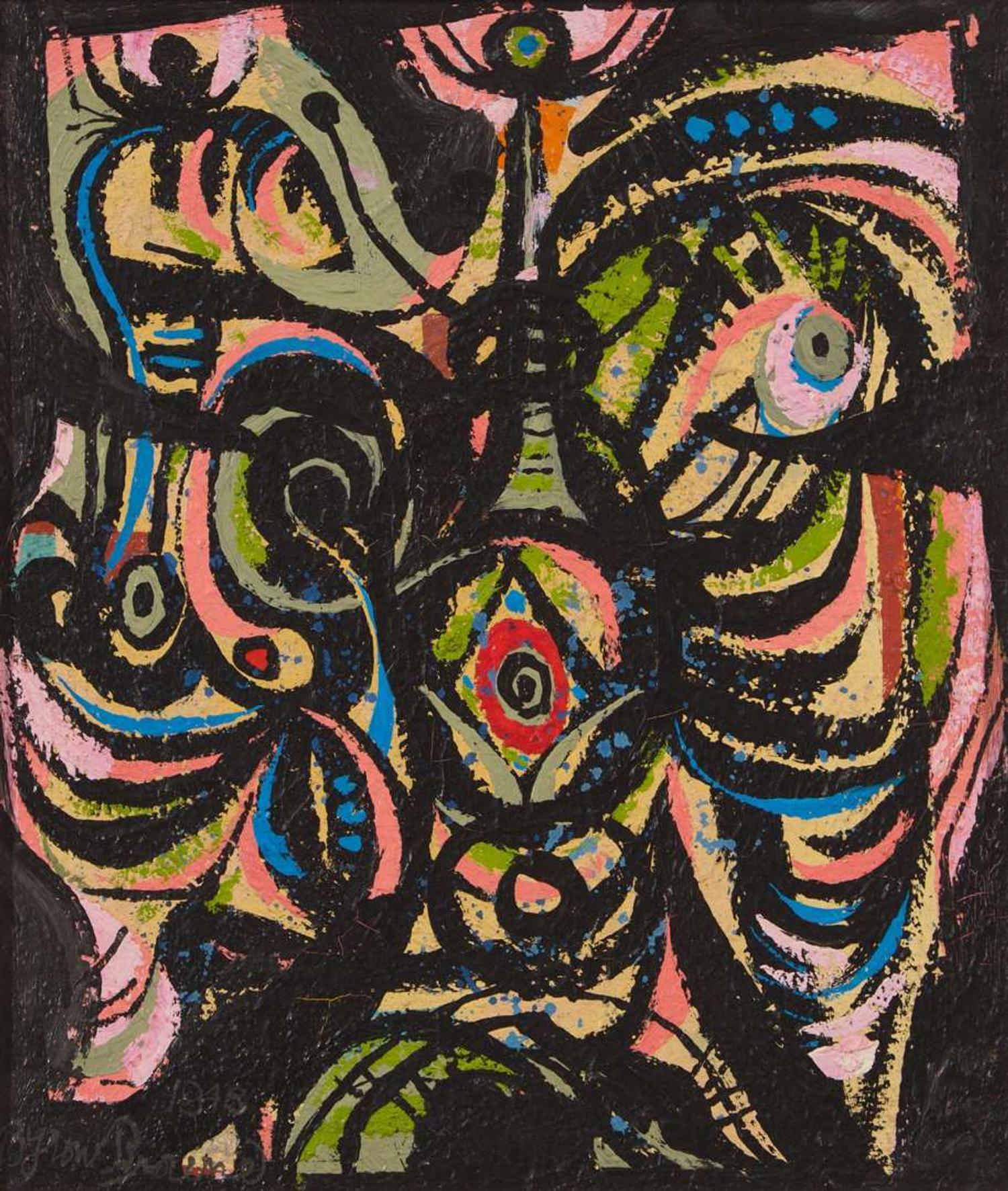 Byron Browne (American, 1907-1961) - Butterfly