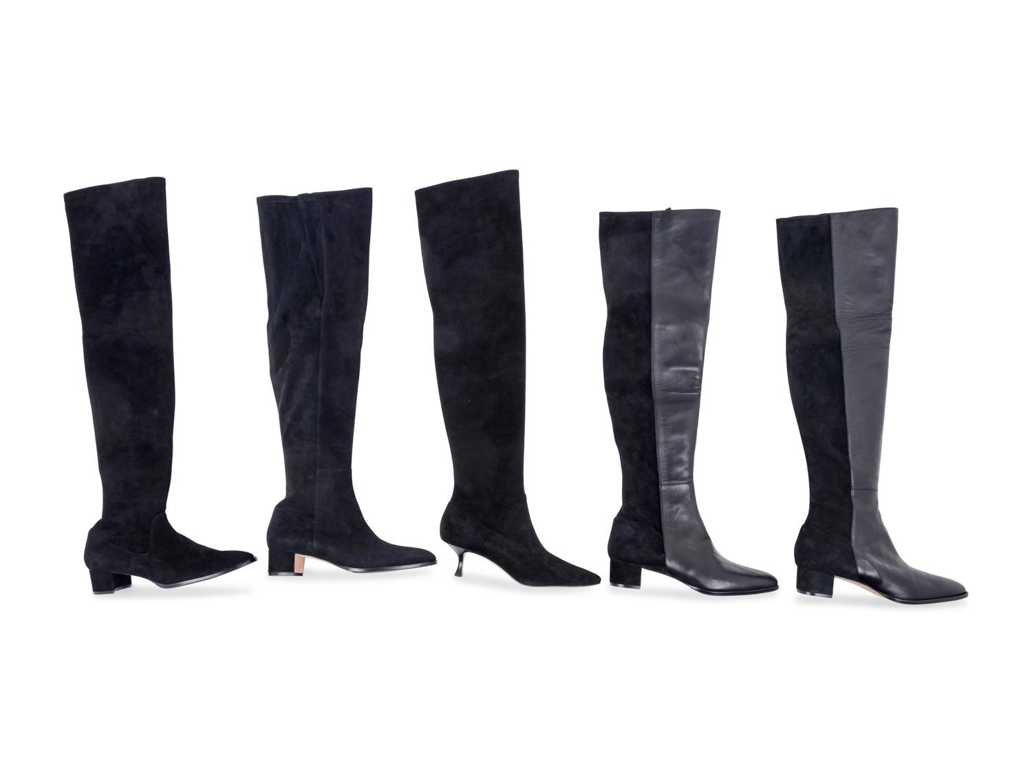 Nine Pairs of Manolo Blahnik Boots