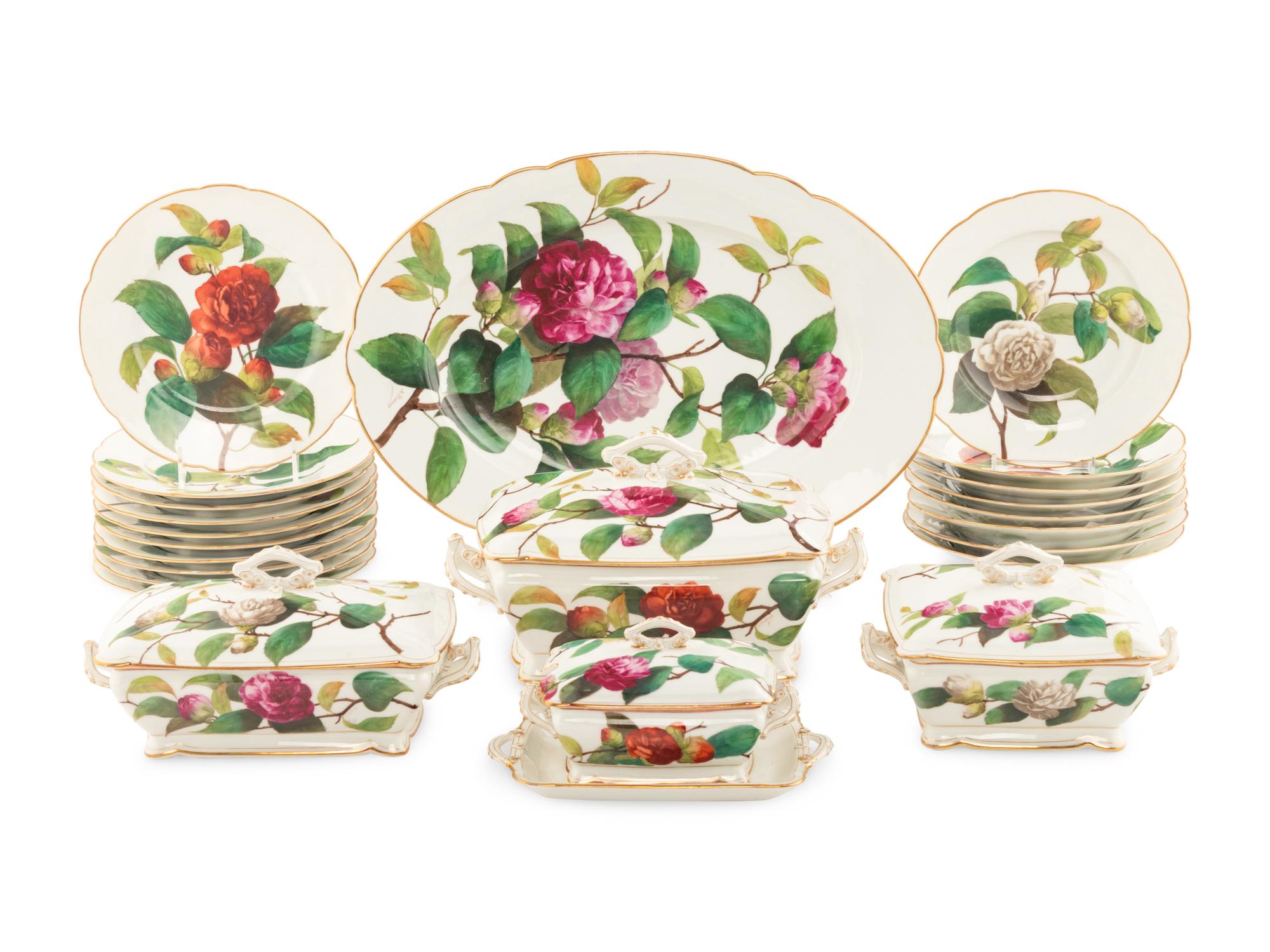 A French Porcelain Dinner Service