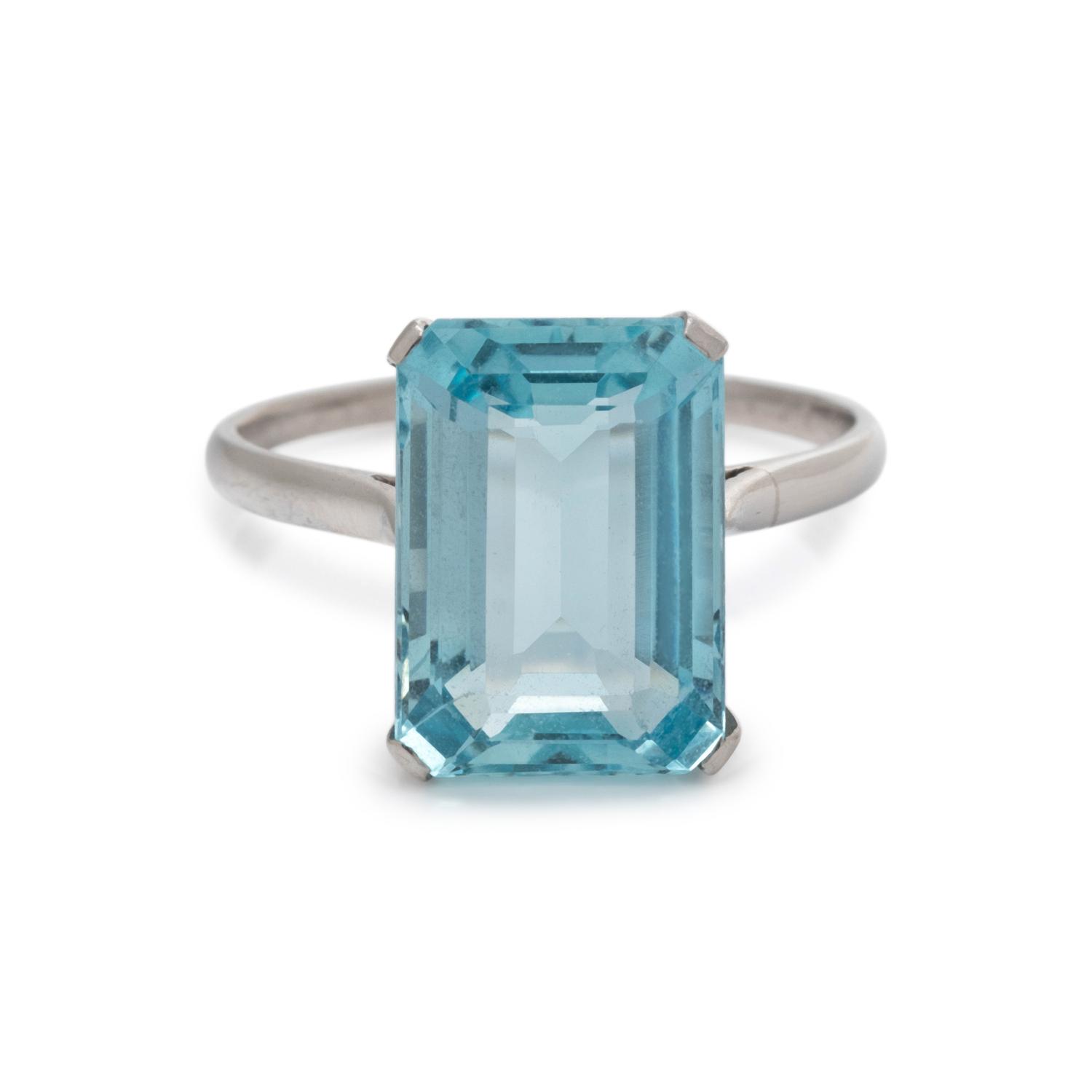 AQUAMARINE RING