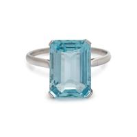 AQUAMARINE RING