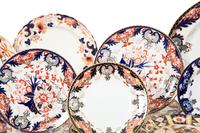 An Assembled Royal Crown Derby Porcelain Dinner Service