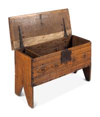A Charles II Oak Coffer