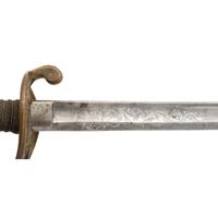 US Model 1850 Foot Officer's Sword Inscribed to CHT - Charles H. Tobey of the 58th Mass Volunteers - WIA at Spotsylvania and Petersburg, POW Petersburg