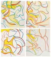 Quatre Lithographies (the complete set of four works)