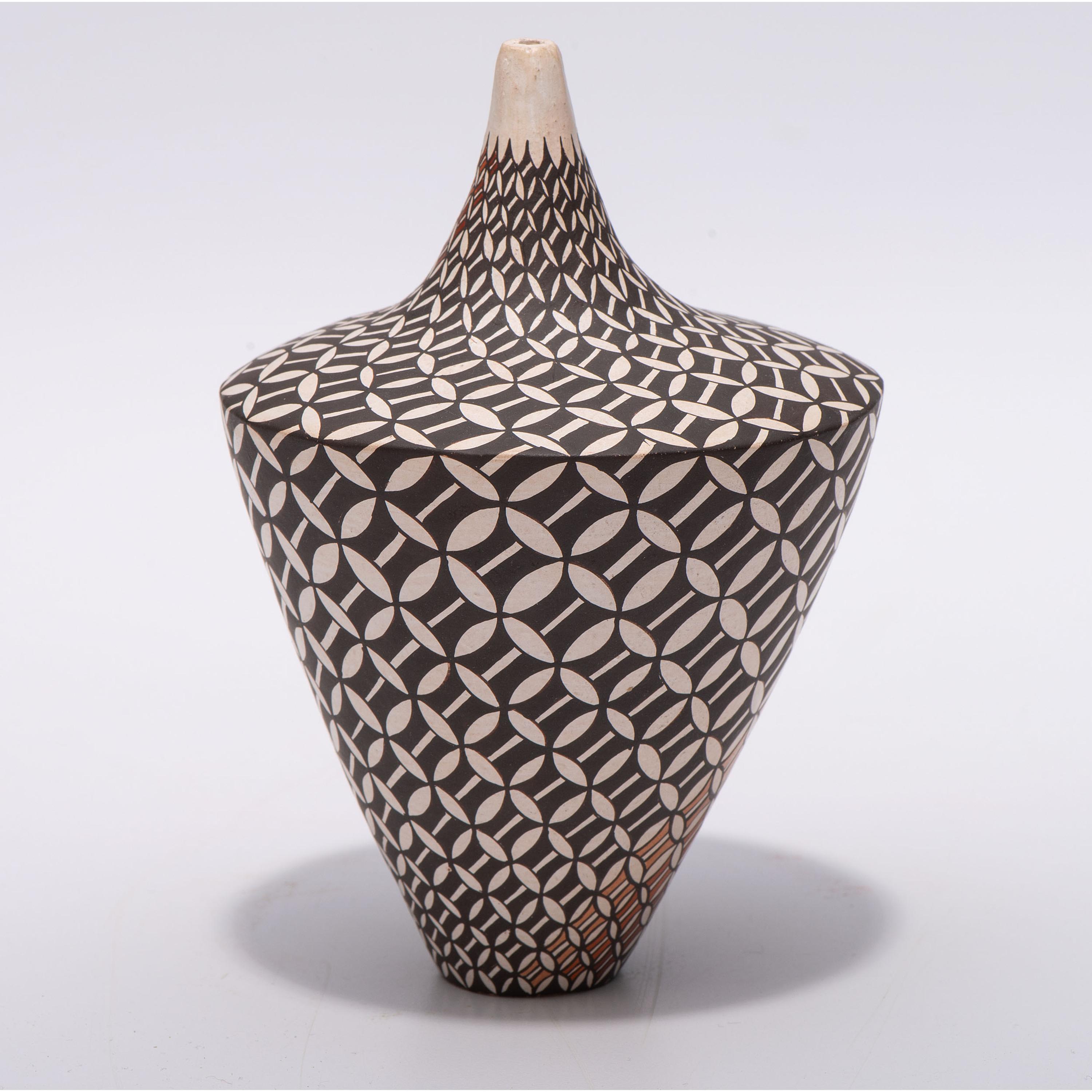 Polychrome Pottery Seed Jar