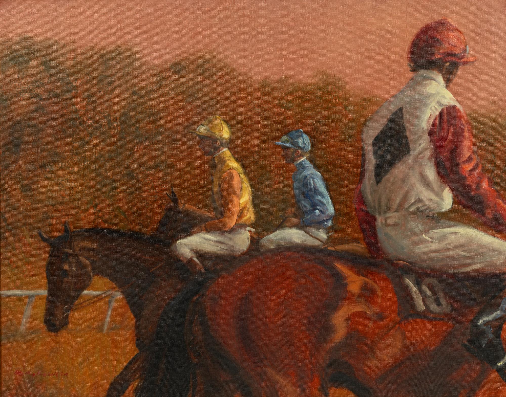 Jockeys Before the Start, 1985