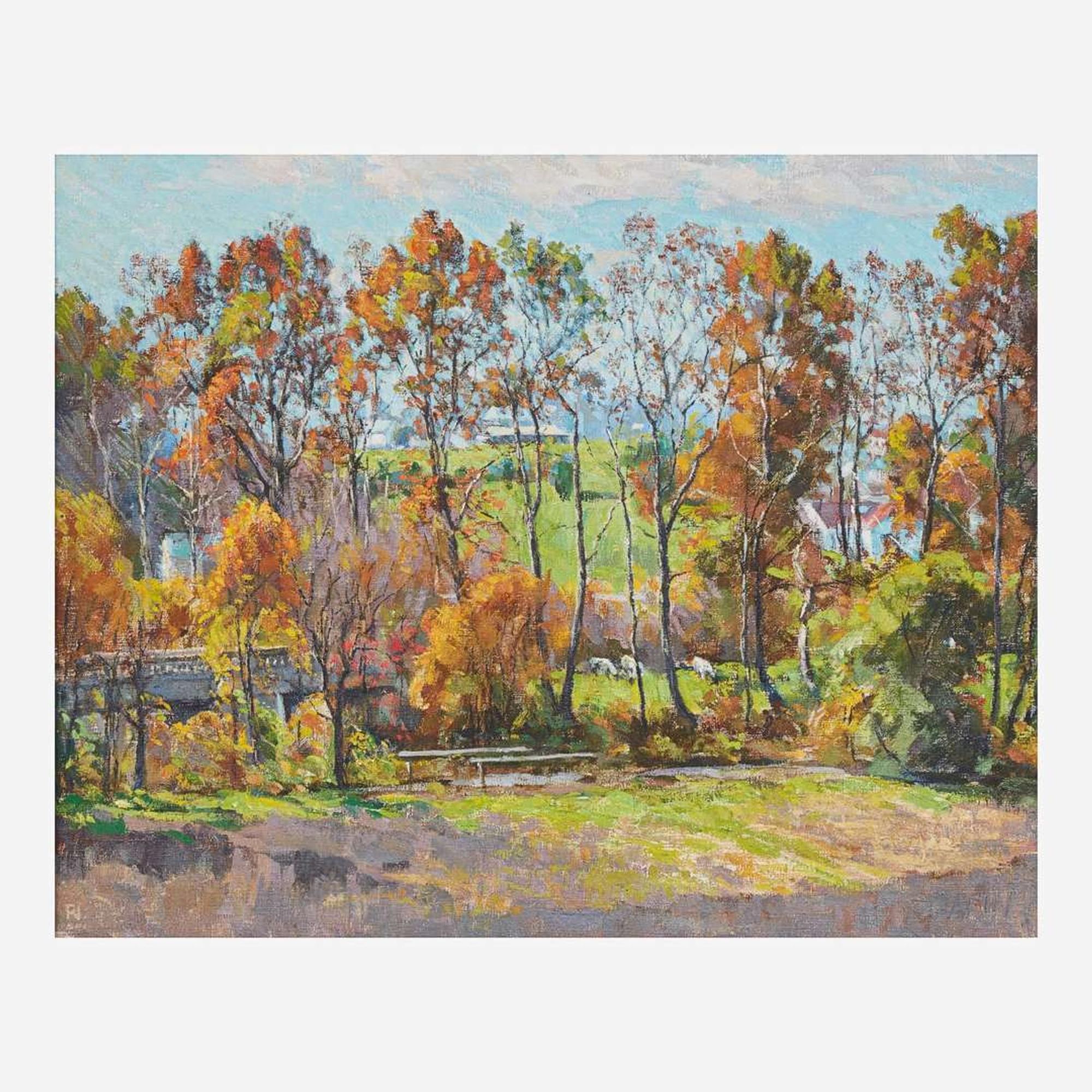 Roy Cleveland Nuse (American, 1885–1975) Woodhill, Rushland