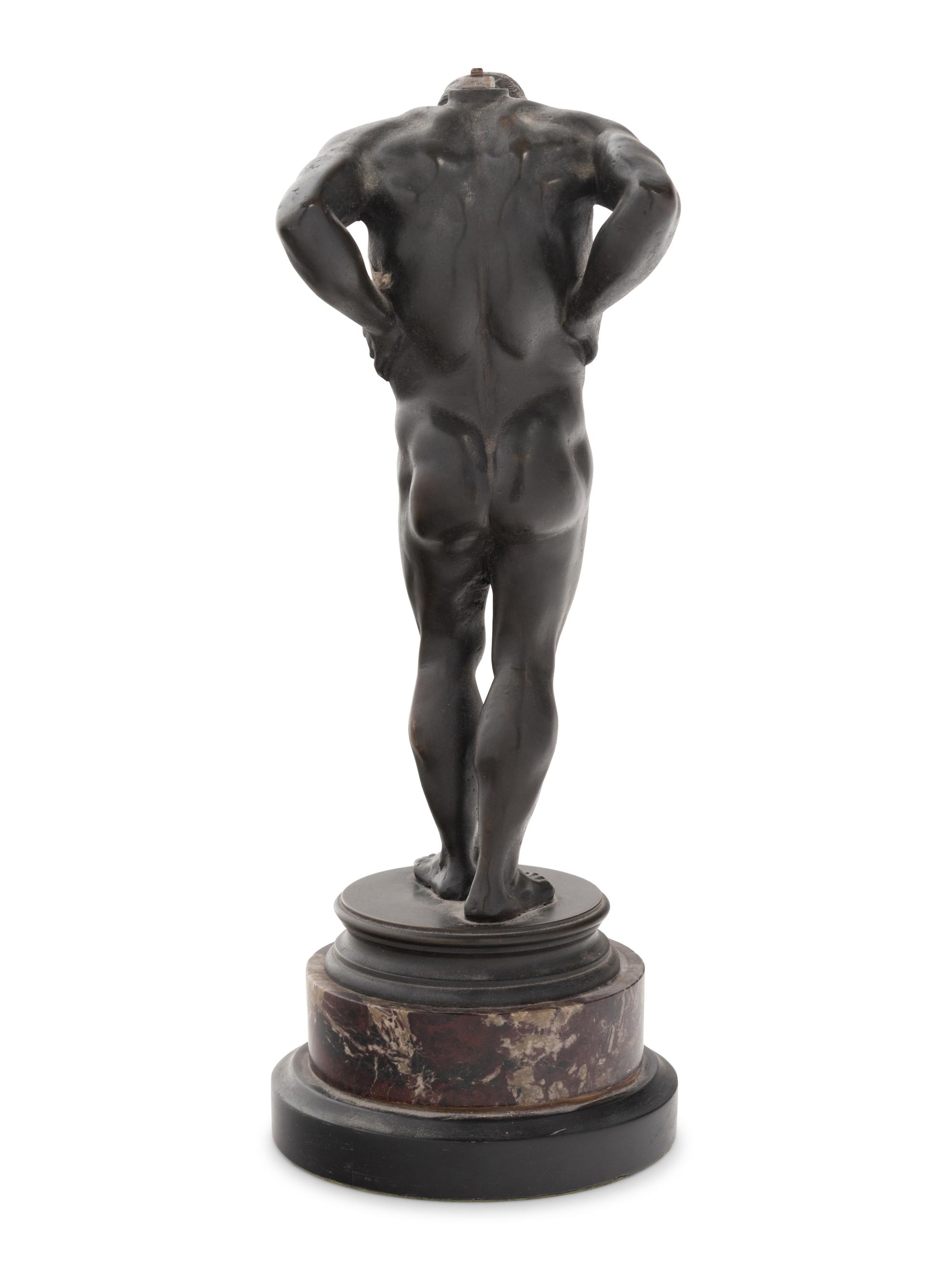 A Grand Tour Style Bronze Figure