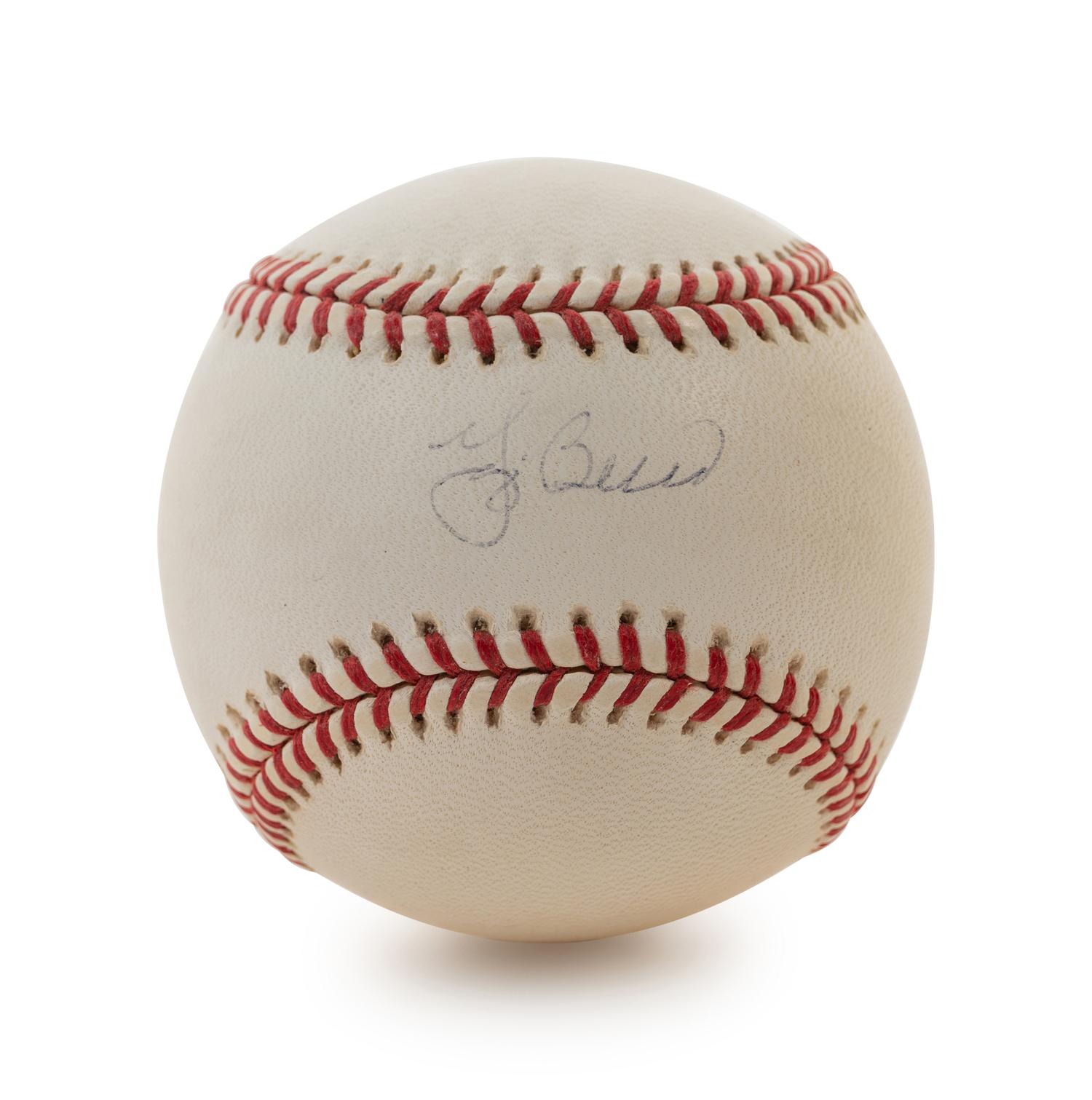 A Group of Yogi Berra Signed Autograph Items (Beckett Authentication Services, Steiner),