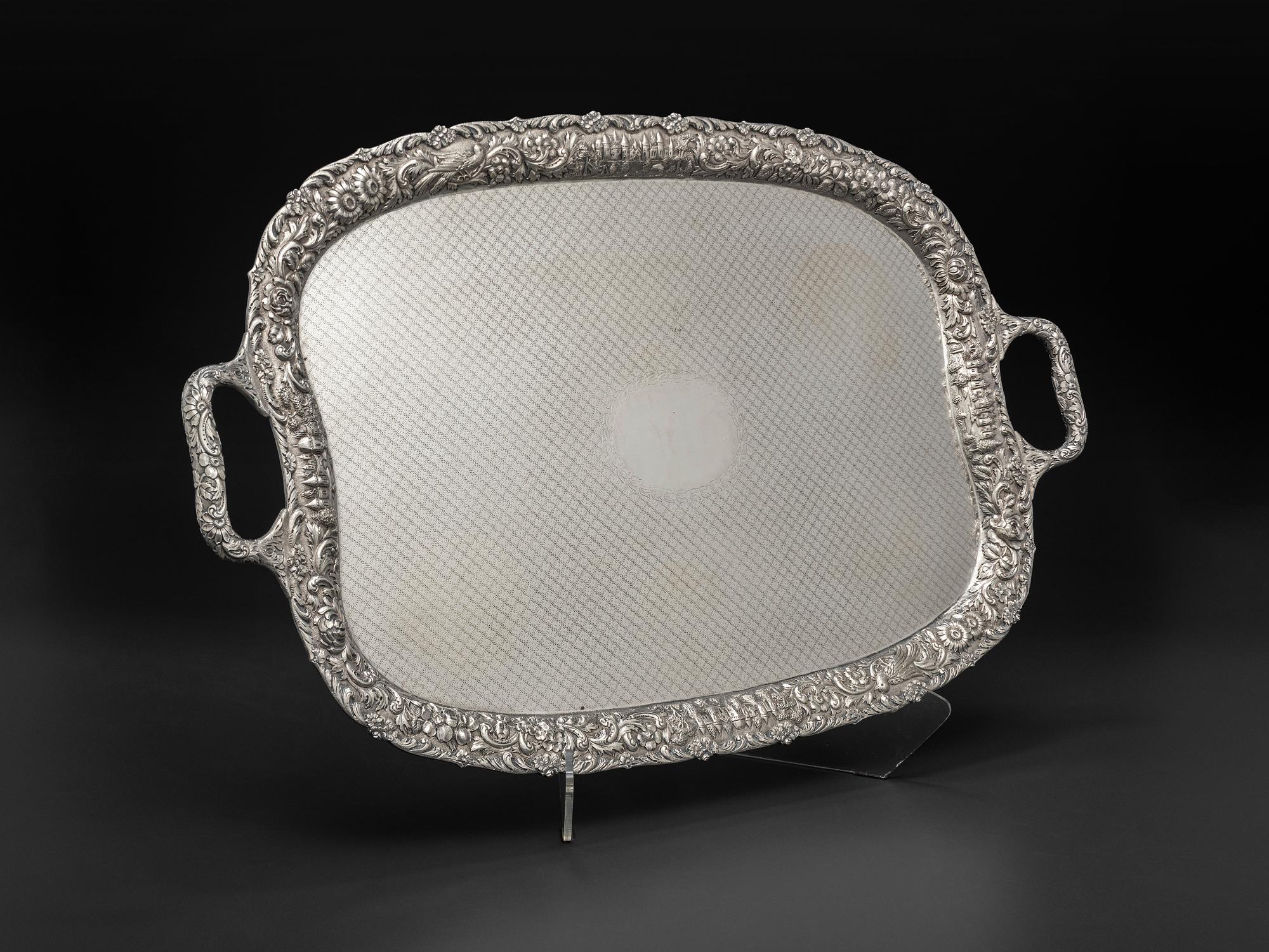 An American Silver Serving Tray