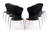 Ross Lovegrove (Welsh, b.1958), Knoll, a group of 8 Sprite chairs