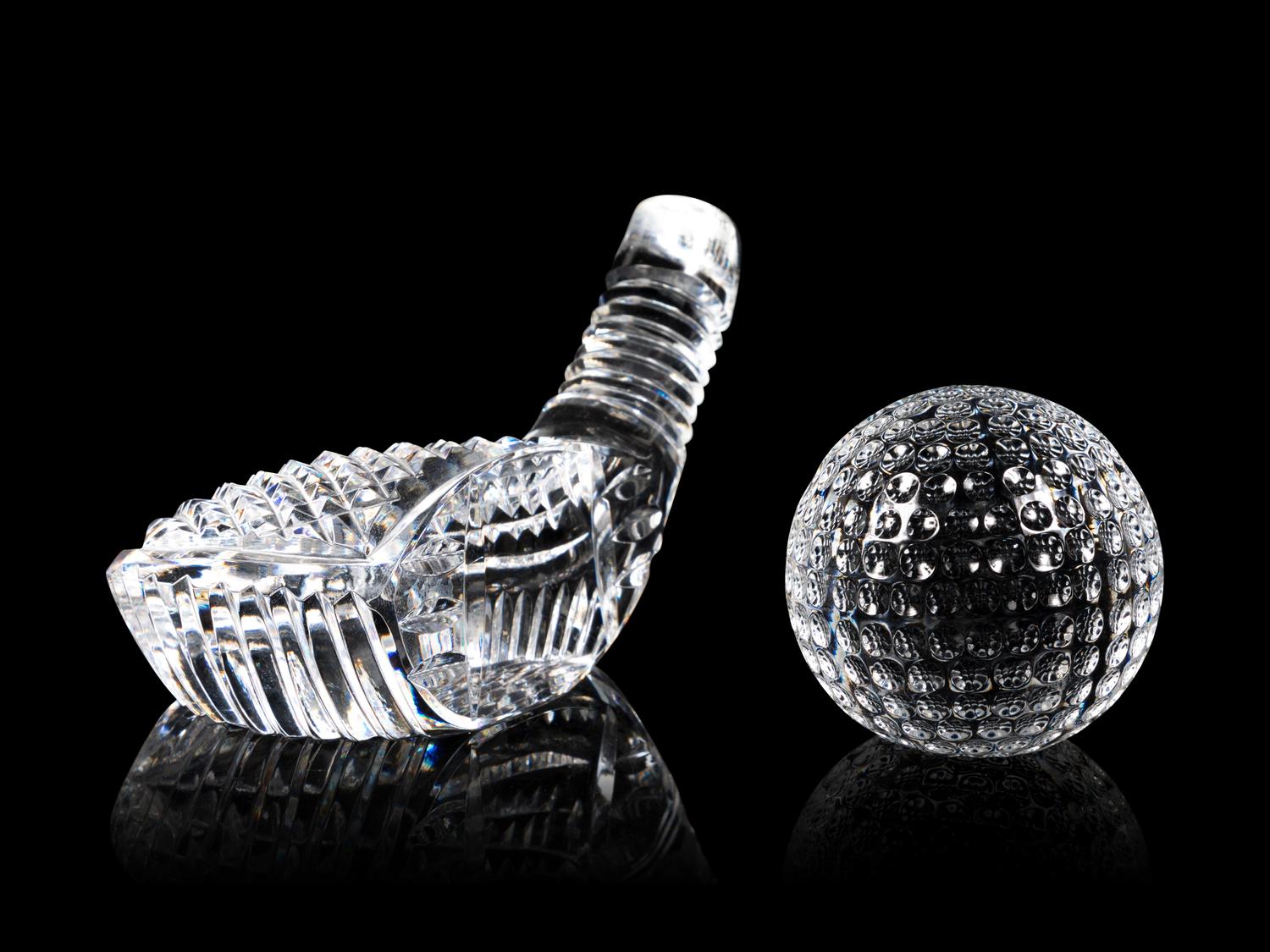 A Golf Ball and Club
